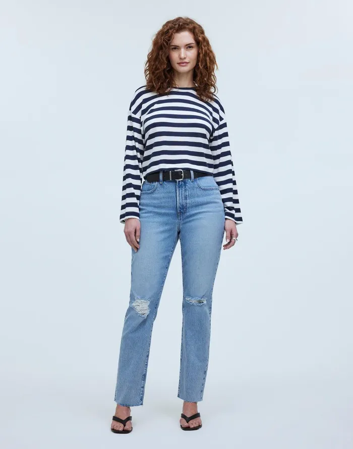 Women Jeans Madewell The Curvy Perfect Vintage Jean