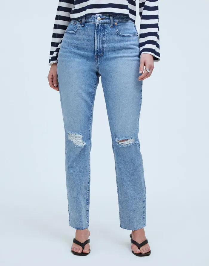 Women Jeans Madewell The Curvy Perfect Vintage Jean