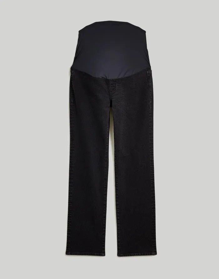 Women Jeans Madewell The Maternity OverTheBelly 03990s Straight Jean In Belmere Wash