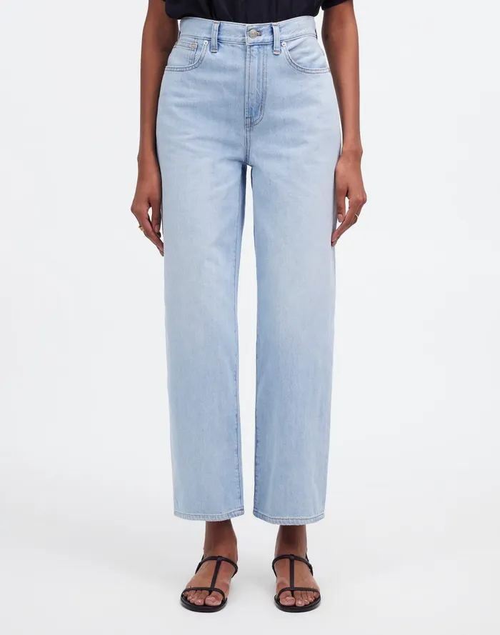Women Jeans Madewell The Perfect Vintage WideLeg Crop Jean