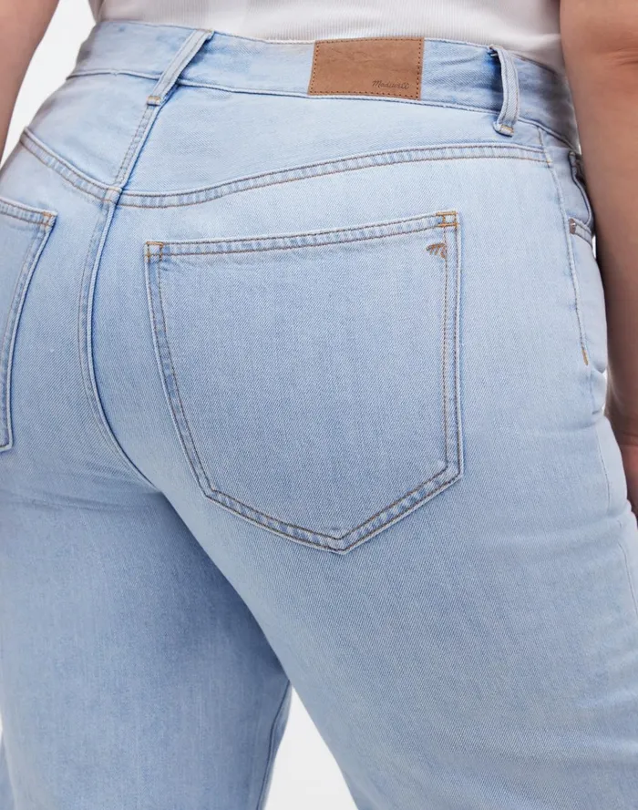Women Jeans Madewell The Plus 03990s Straight Crop Jean