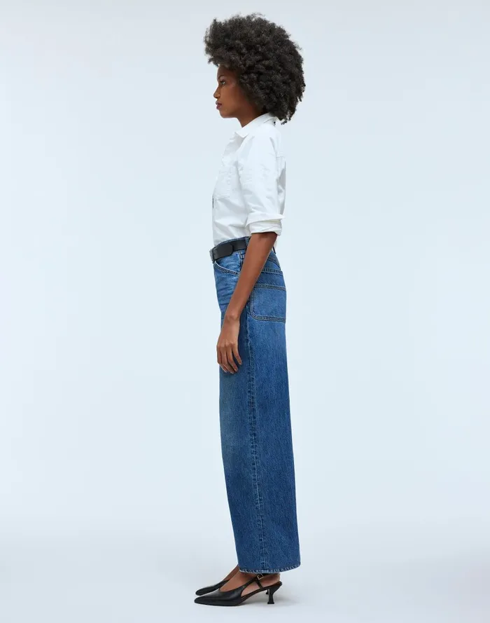 Women Jeans Madewell X Kaihara SuperwideLeg Jeans