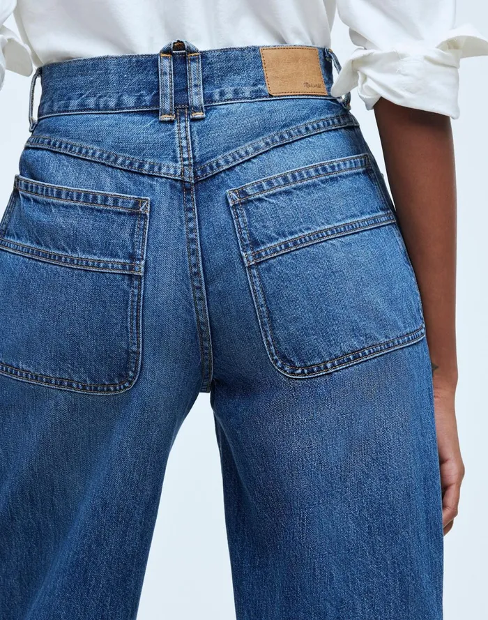 Women Jeans Madewell X Kaihara SuperwideLeg Jeans