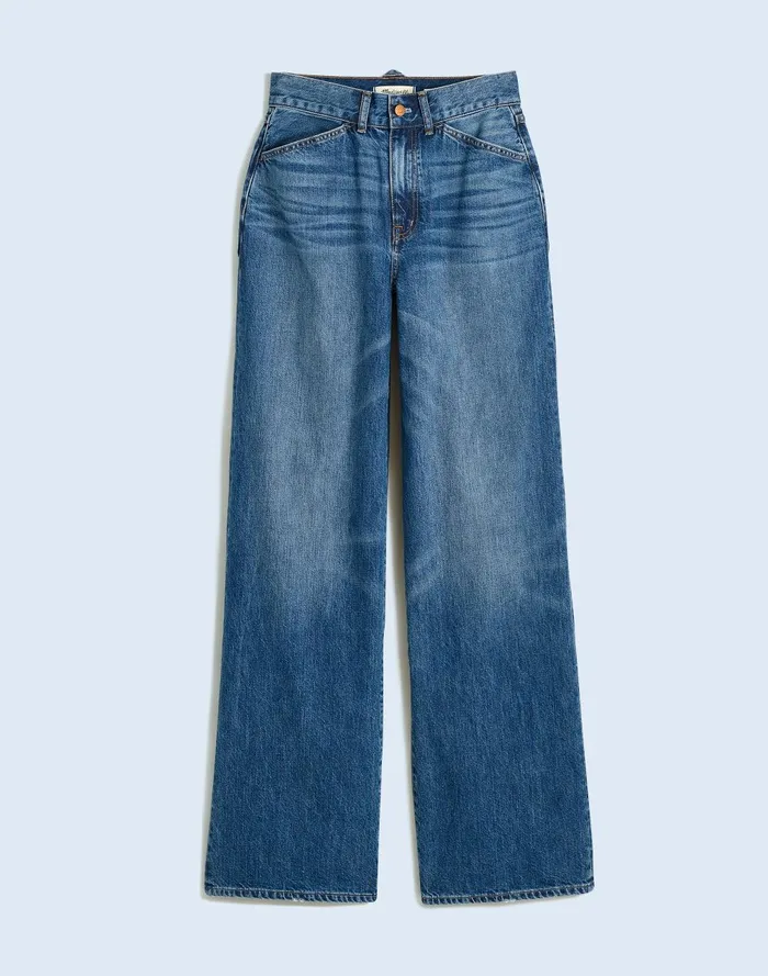Women Jeans Madewell X Kaihara SuperwideLeg Jeans