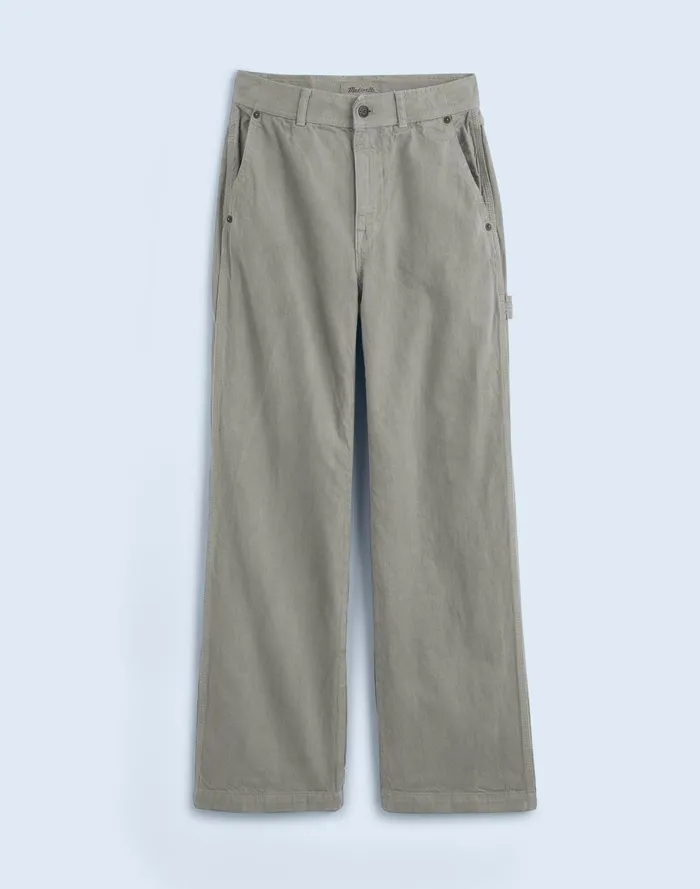 Women Jeans Madewell X MN Dye Studio Perfect Vintage WideLeg Carpenter Jean