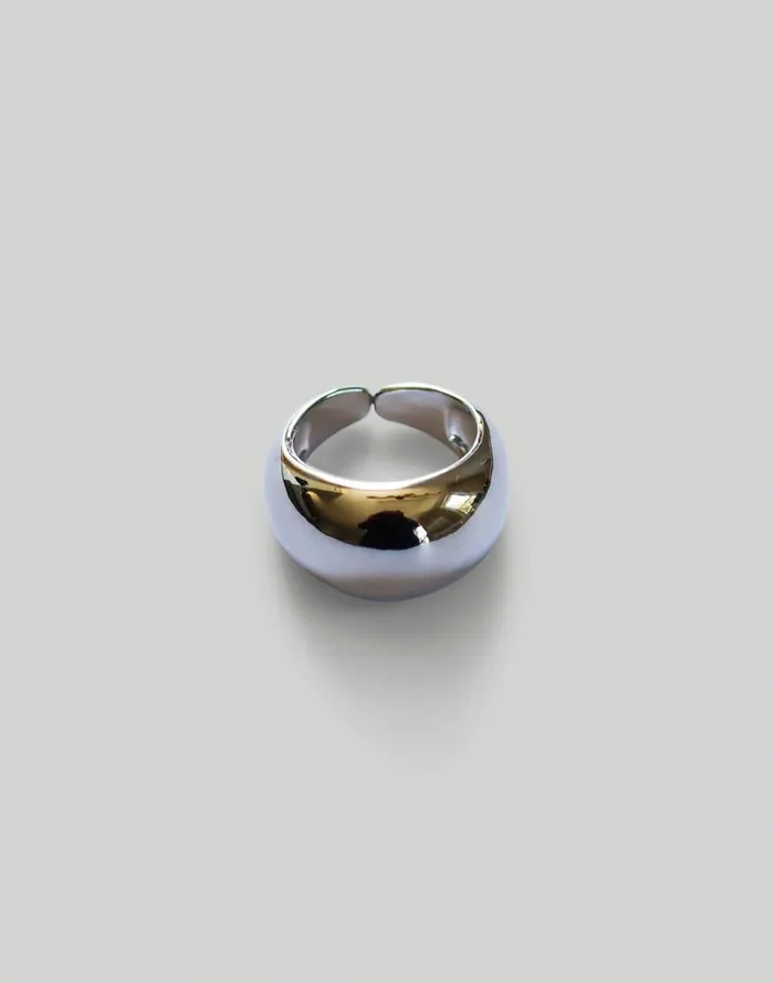 Women Jewelry Madewell Abcrete and Co The Adjustable Bold Dome Ring 8211 Silver Women Jewelry Madewell Abcrete and Co The Adjustable Bold Dome Ring 8211 Silver