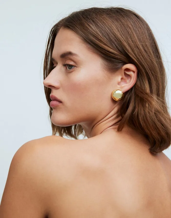 Women Jewelry Madewell Button Stud Earrings