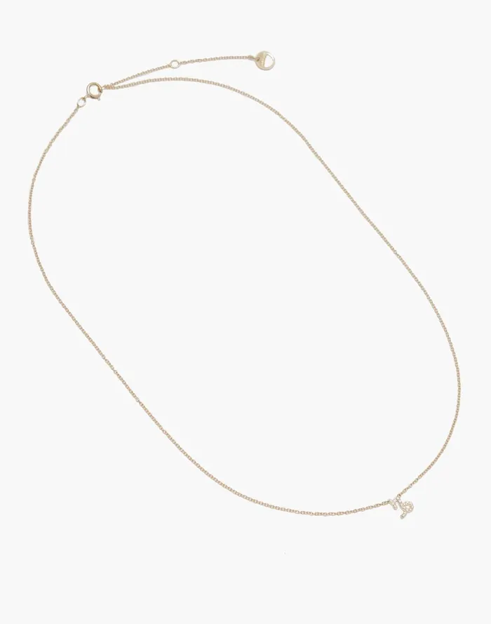 Women Jewelry Madewell BYCHARI DIAMOND ZODIAC NECKLACE