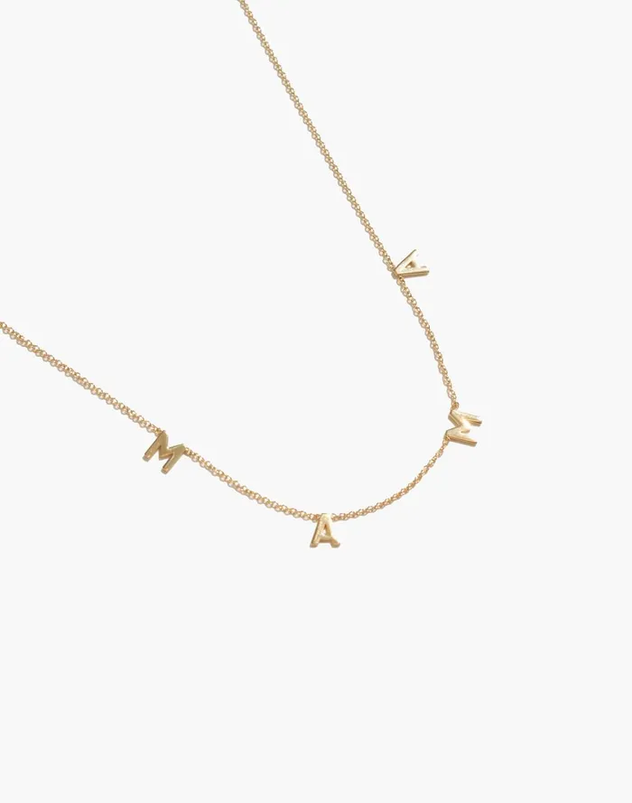 Women Jewelry Madewell BYCHARI FINE MAMA NECKLACE