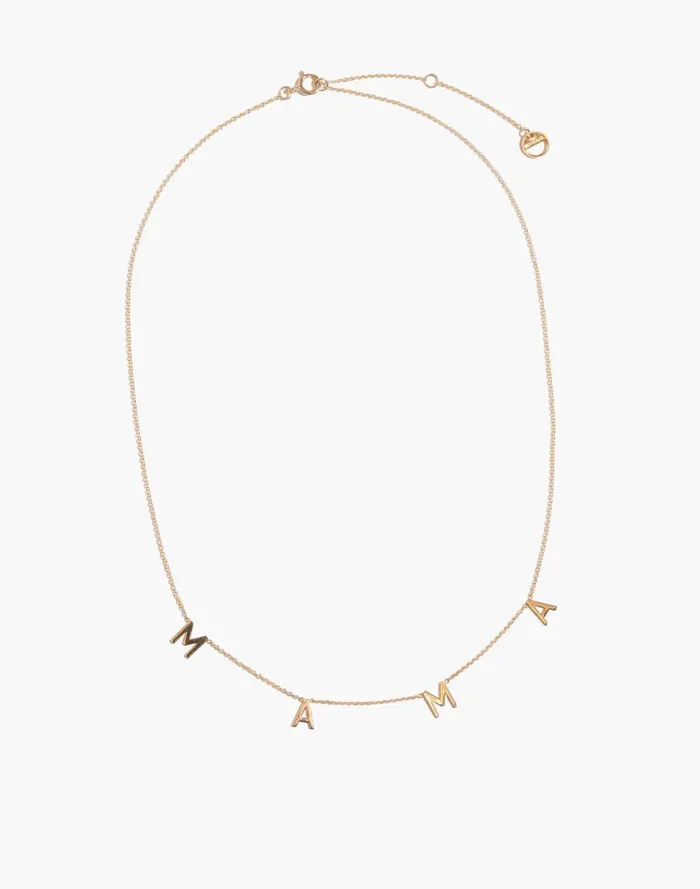 Women Jewelry Madewell BYCHARI FINE MAMA NECKLACE