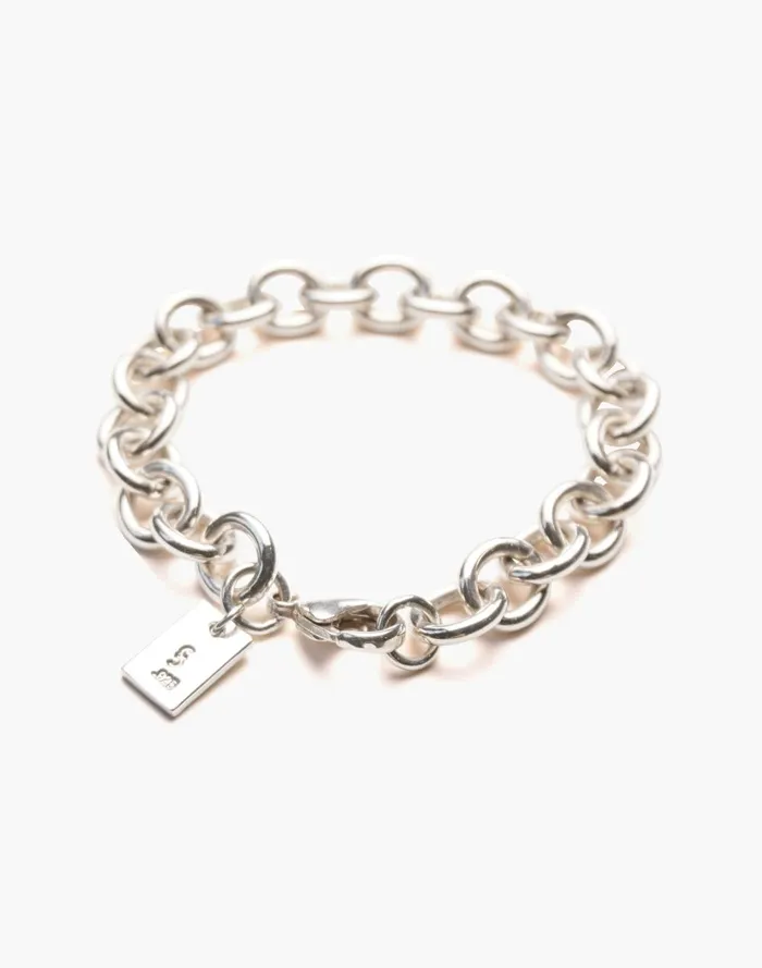 Women Jewelry Madewell CHARLOTTE CAUWE STUDIO Chunky Cable Bracelet In Sterling Silver