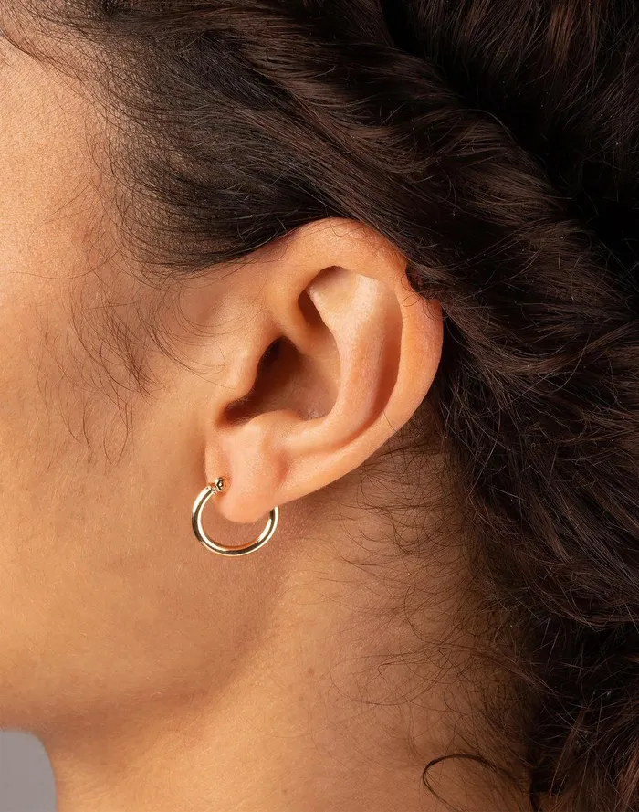 Women Jewelry Madewell CHARLOTTE CAUWE STUDIO Click Hoop Earrings In 14K Gold Women Jewelry Madewell CHARLOTTE CAUWE STUDIO Click Hoop Earrings In 14K Gold