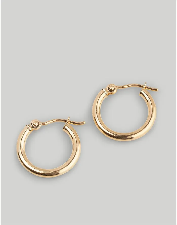 Women Jewelry Madewell CHARLOTTE CAUWE STUDIO Click Hoop Earrings In 14K Gold