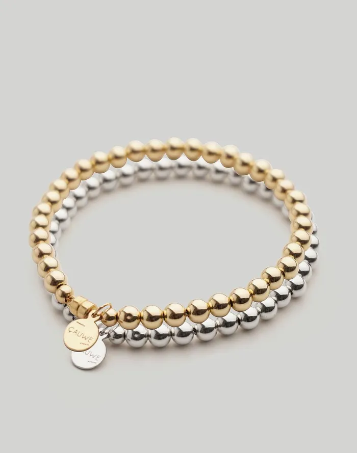 Women Jewelry Madewell CHARLOTTE CAUWE STUDIO Mini Ball Bead Set In Sterling Silver Women Jewelry Madewell CHARLOTTE CAUWE STUDIO Mini Ball Bead Set In Sterling Silver