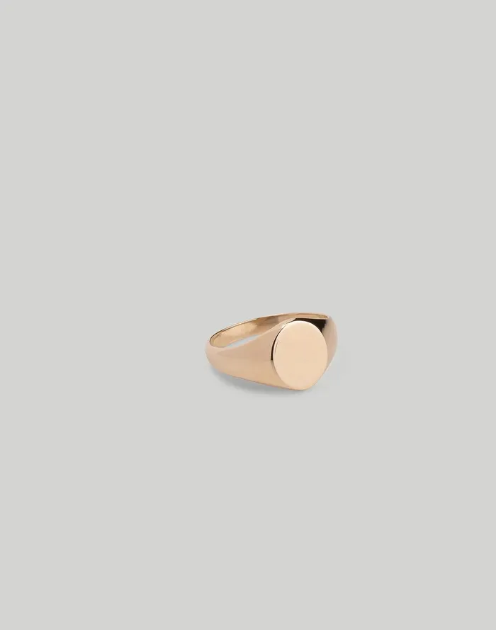 Women Jewelry Madewell CHARLOTTE CAUWE STUDIO Perfect Oval Signet Ring In 14K Gold Women Jewelry Madewell CHARLOTTE CAUWE STUDIO Perfect Oval Signet Ring In 14K Gold