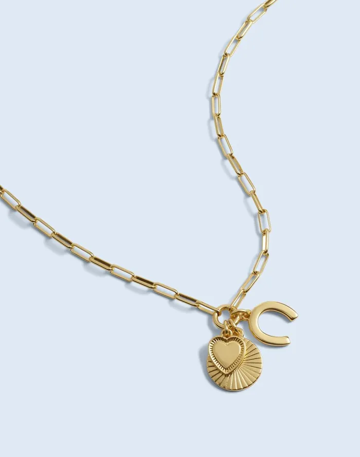 Women Jewelry Madewell Charm Chain Necklace