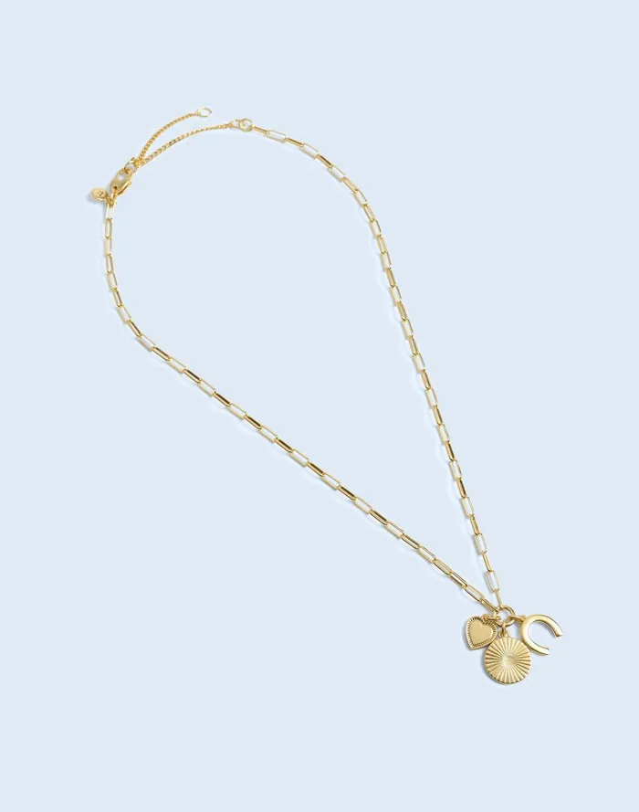 Women Jewelry Madewell Charm Chain Necklace