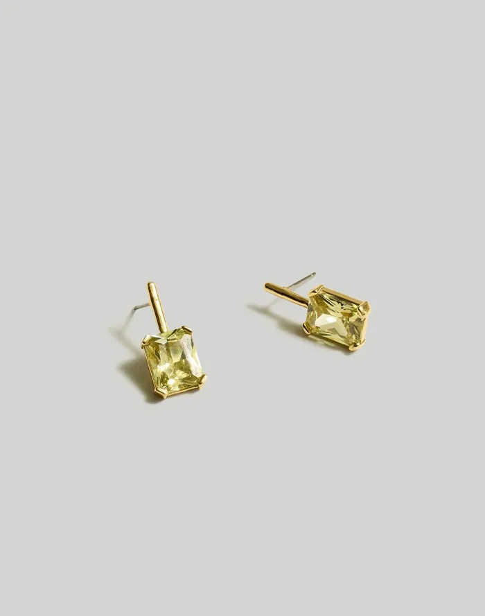 Women Jewelry Madewell Crystal Statement Drop Earrings