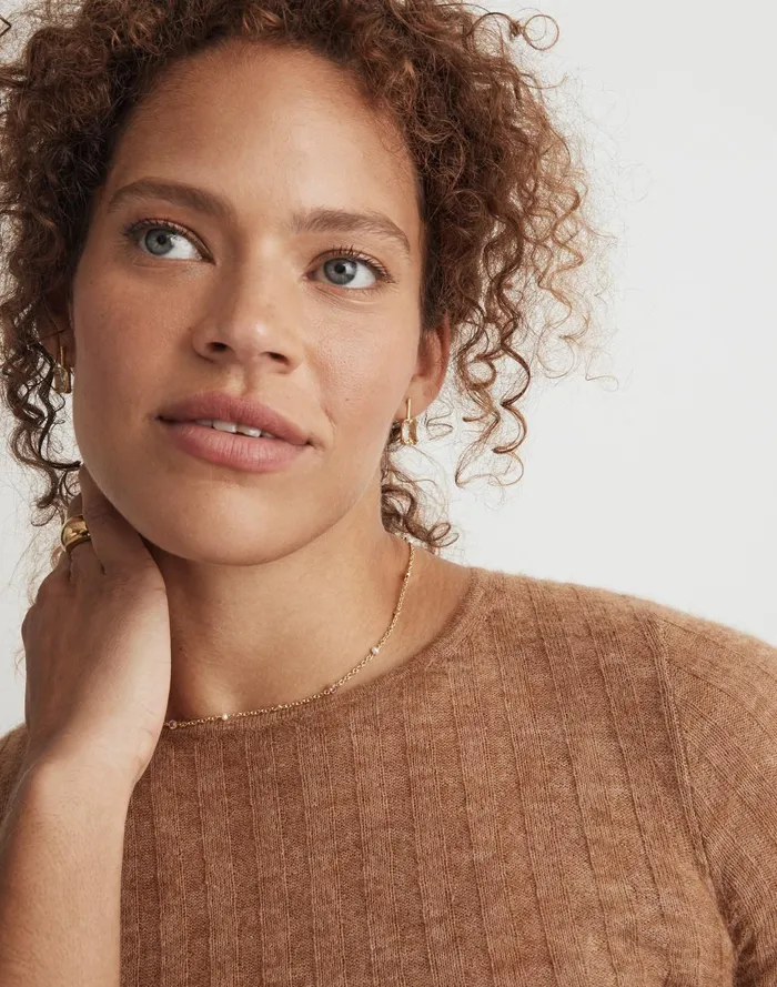 Women Jewelry Madewell Crystal Statement Drop Earrings