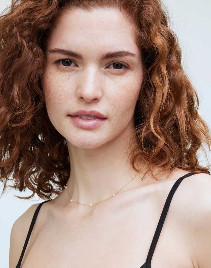 Women Jewelry Madewell DemiFine Freshwater Pearl Station Necklace