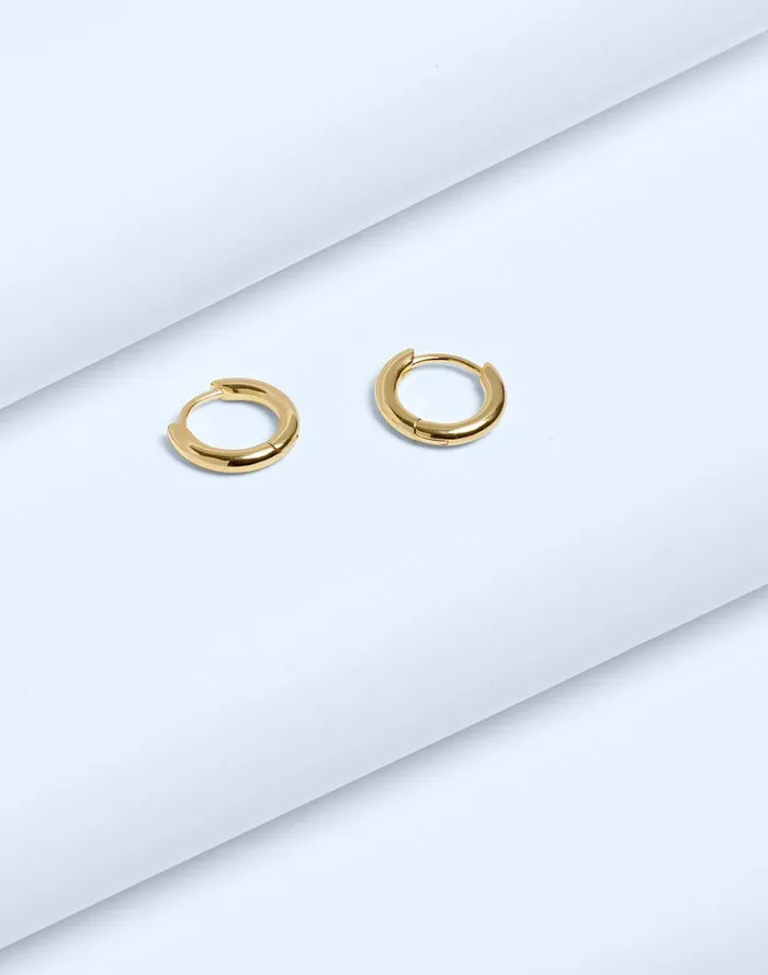 Women Jewelry Madewell DemiFine Huggie Hoop Earrings