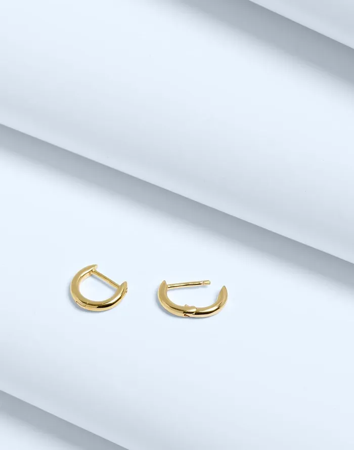 Women Jewelry Madewell DemiFine Mini Huggie Hoop Earrings