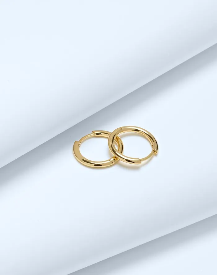 Women Jewelry Madewell DemiFine Small Hoop Earrings