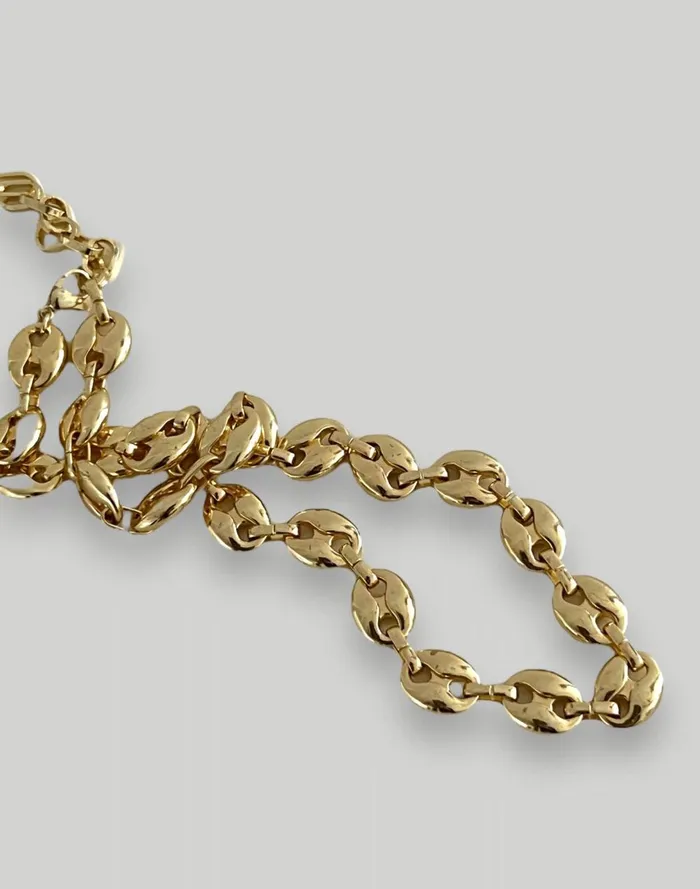 Women Jewelry Madewell Filosophy Midtown Puffy Gucci Link Style Chain