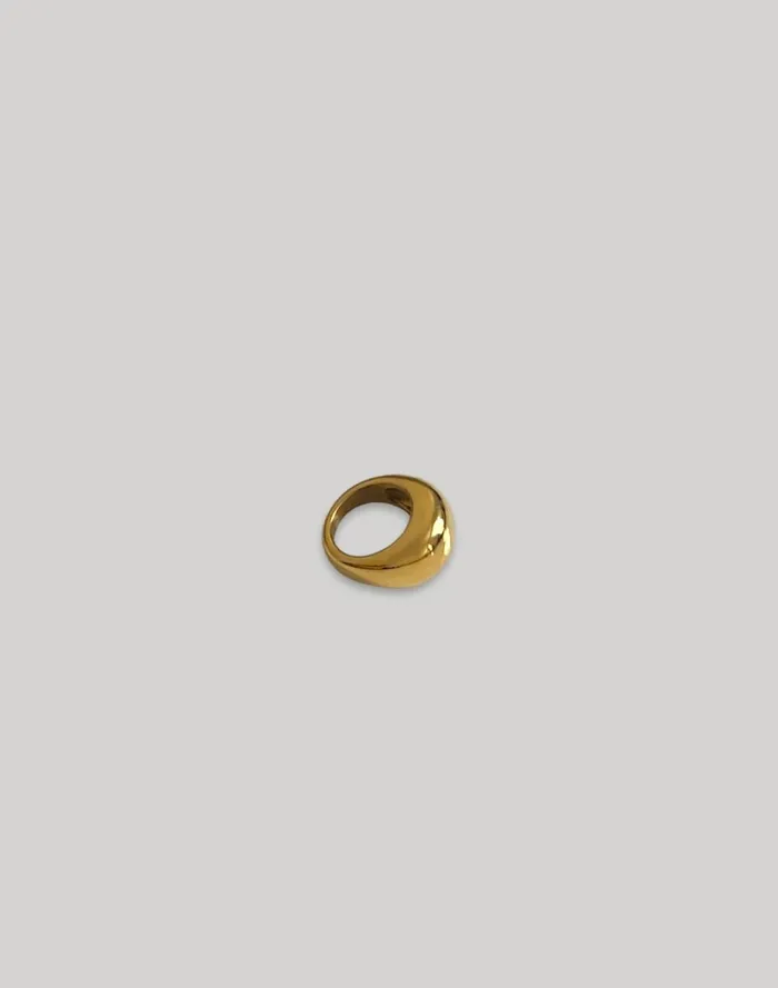 Women Jewelry Madewell Filosophy Mode Thick Hollow High Dome Style Ring