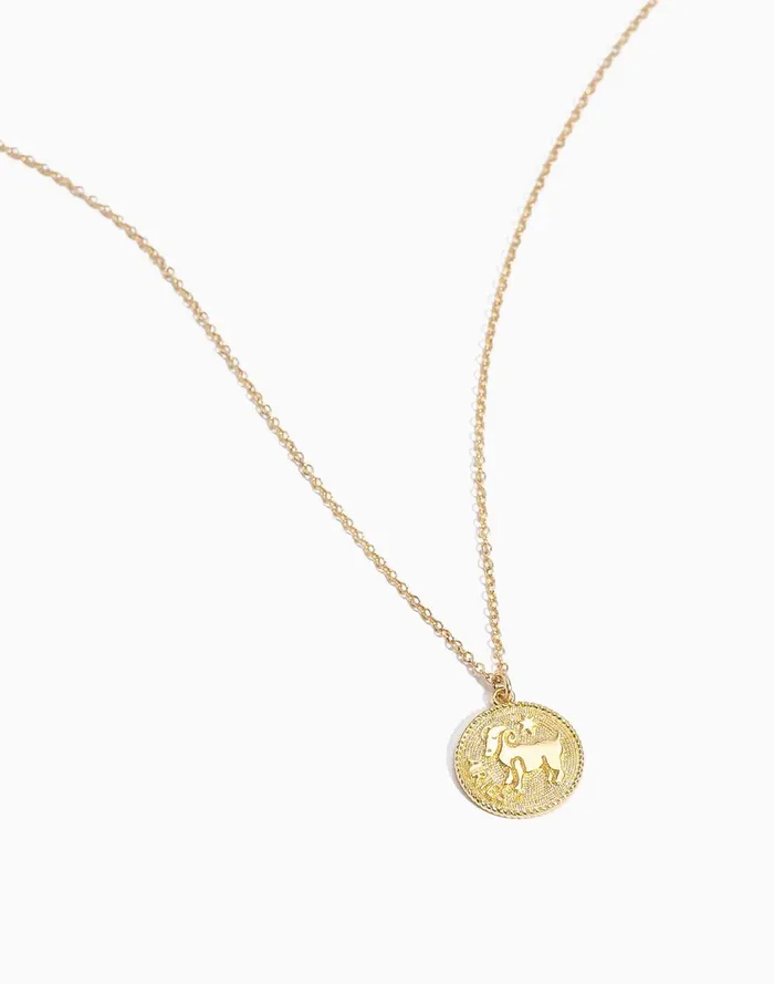 Women Jewelry Madewell Katie Dean Jewelry Aries Zodiac Necklace