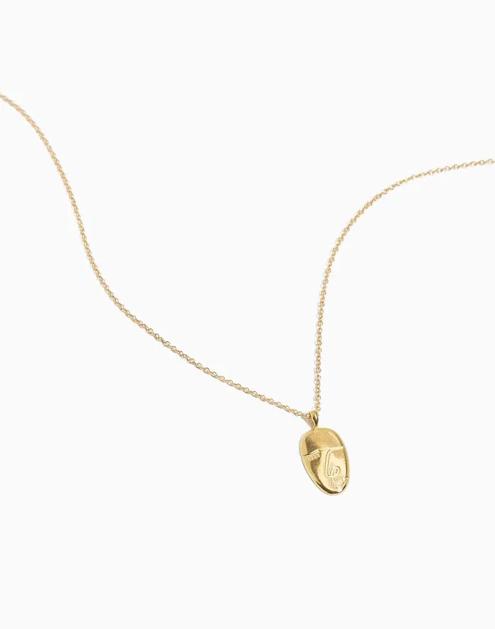 Women Jewelry Madewell Katie Dean Jewelry Artist Face Necklace