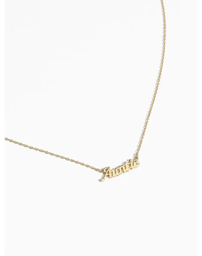 Women Jewelry Madewell Katie Dean Jewelry Auntie Necklace