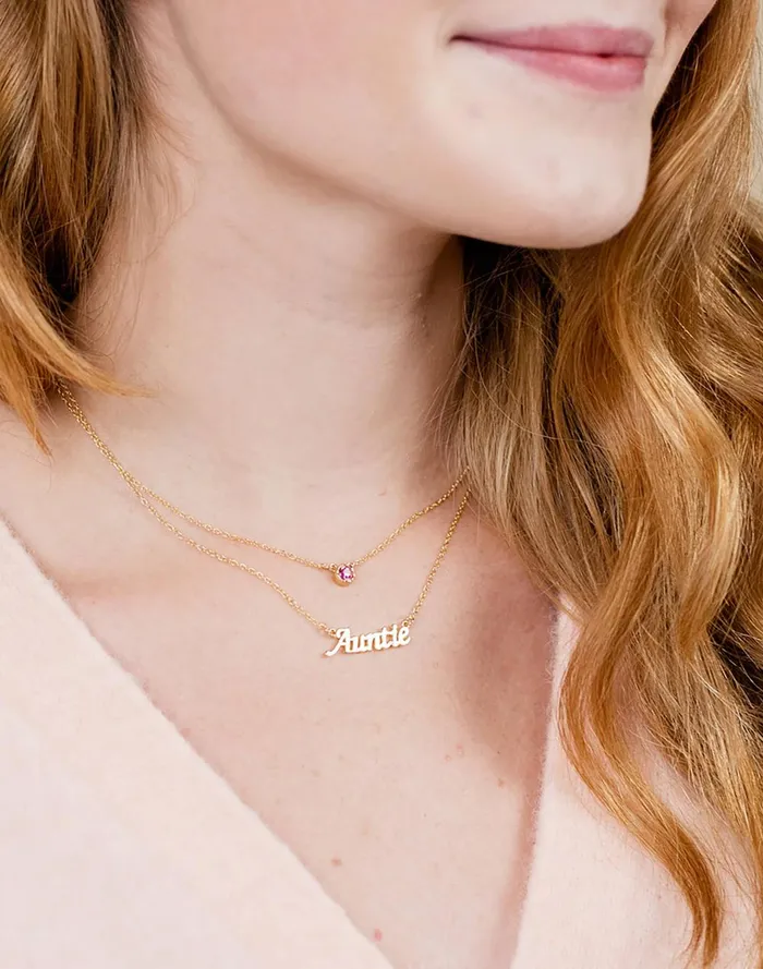 Women Jewelry Madewell Katie Dean Jewelry Auntie Necklace