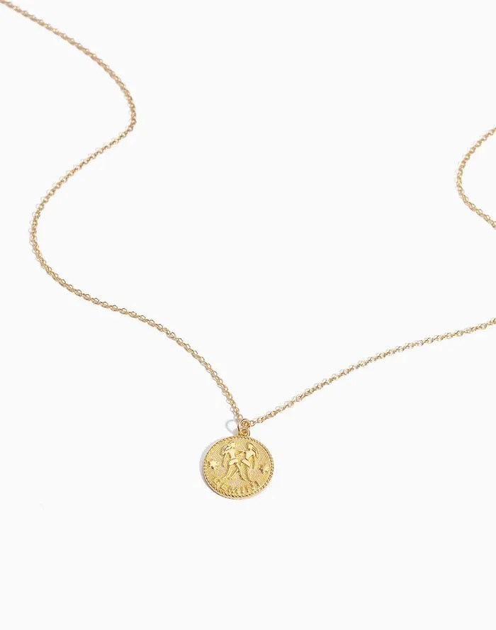 Women Jewelry Madewell Katie Dean Jewelry Gemini Zodiac Necklace