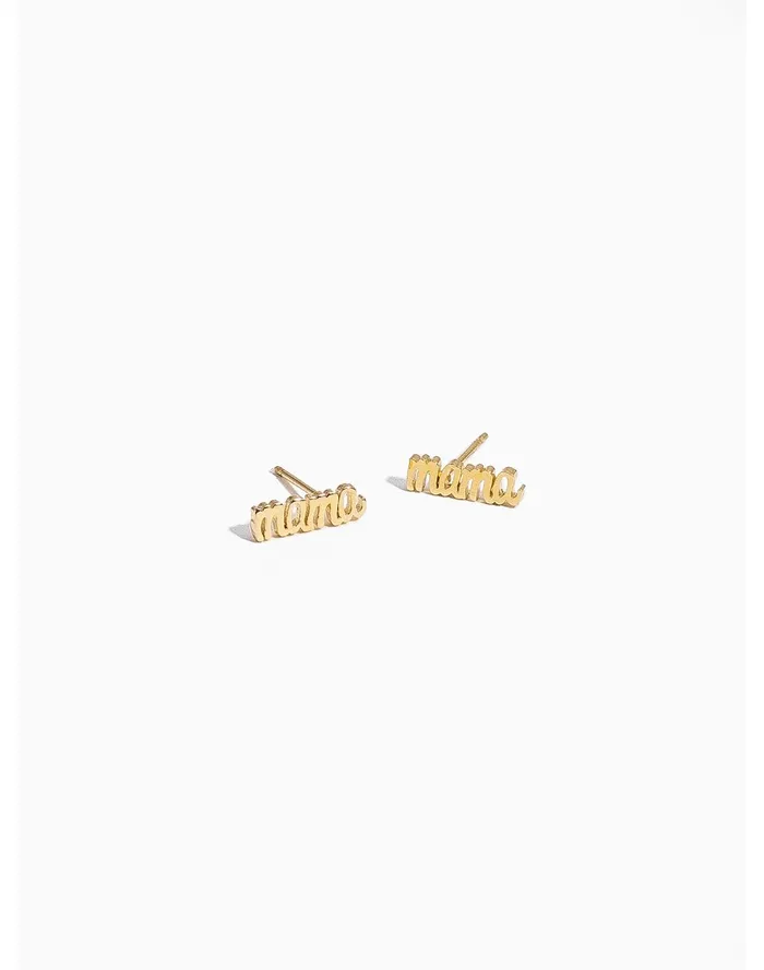 Women Jewelry Madewell Katie Dean Jewelry Mama Studs