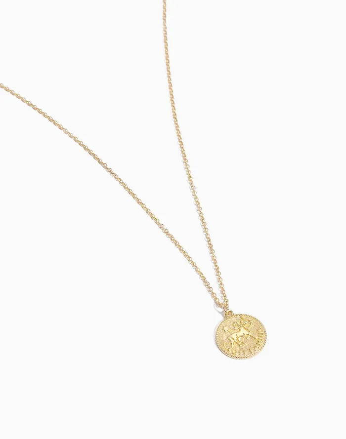 Women Jewelry Madewell Katie Dean Jewelry Sagittarius Zodiac Necklace