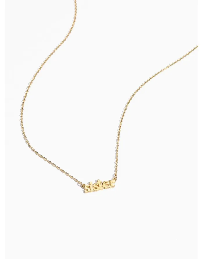 Women Jewelry Madewell Katie Dean Jewelry Sister Necklace