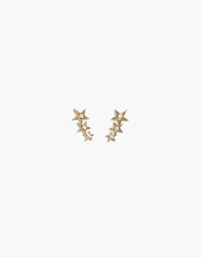 Women Jewelry Madewell Katie Dean Jewelry Starburst Ear Crawlers