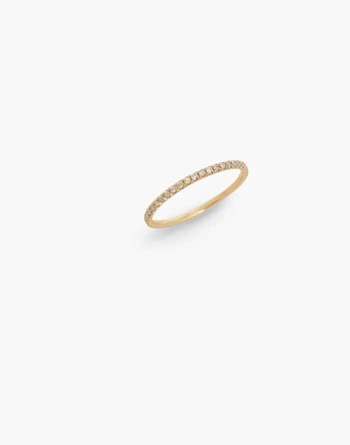Women Jewelry Madewell Kinn Studio Dahlia Micro Pav Ring 12mm Diamond