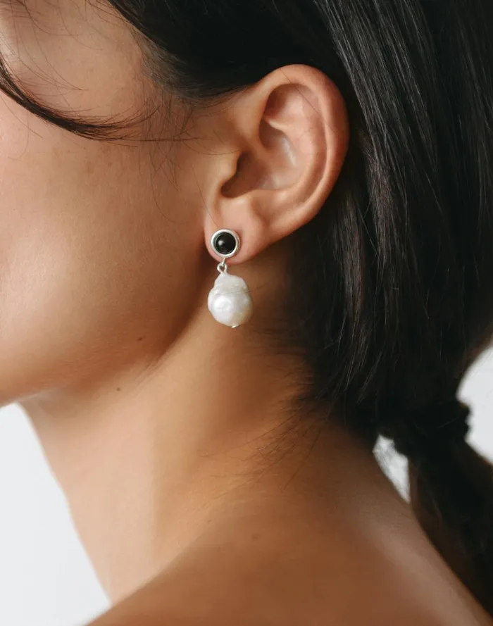 Women Jewelry Madewell Maslo Jewelry Laurel Baroque Earrings