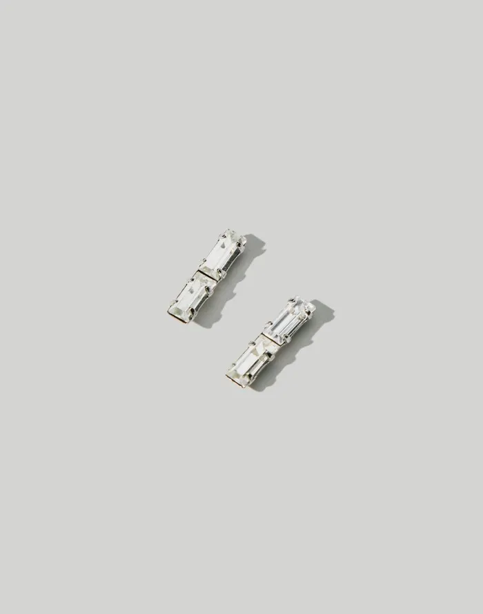 Women Jewelry Madewell Maslo Jewelry Small Baguette Earrings