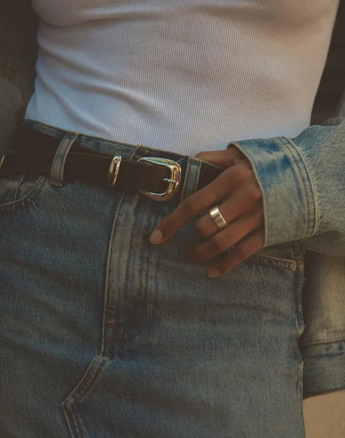 Women Jewelry Madewell Molten Chunky Ring