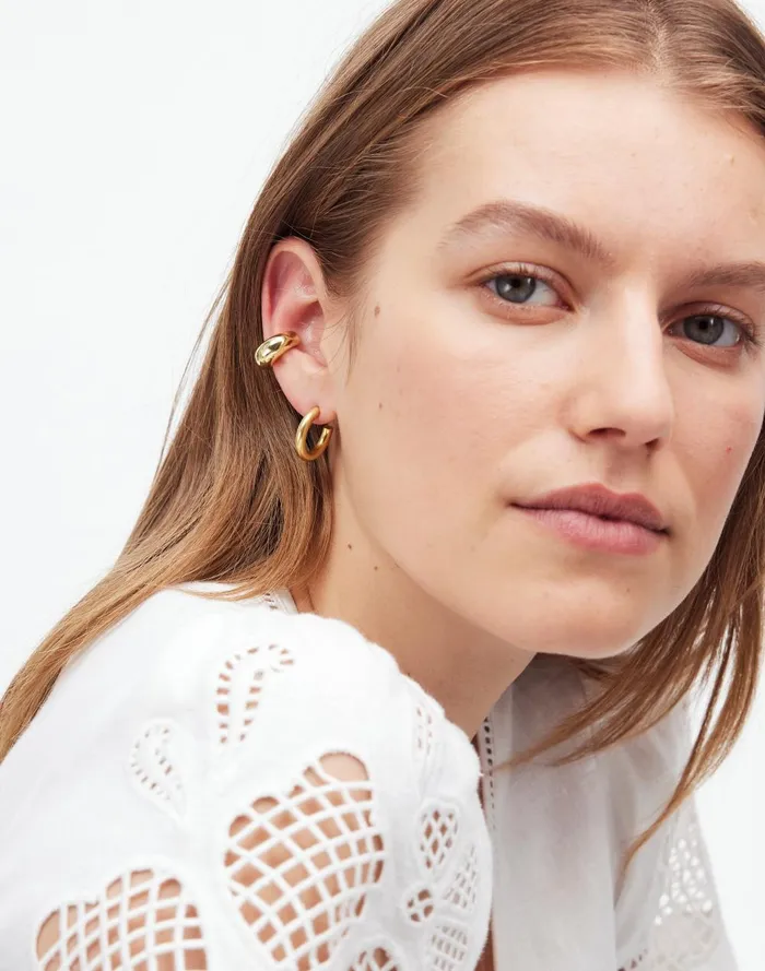 Women Jewelry Madewell Puffy Ear Cuff