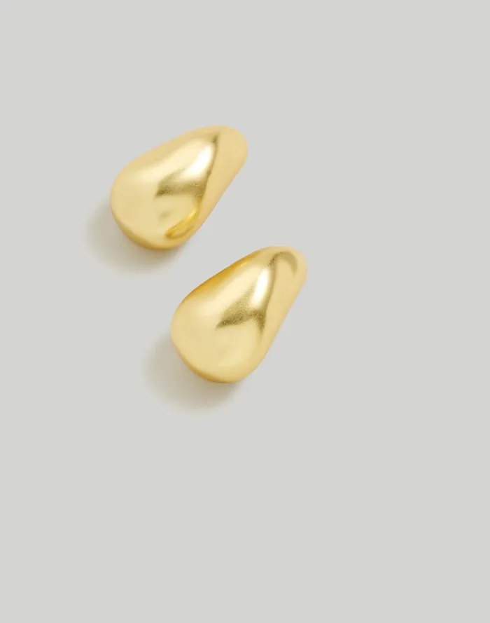 Women Jewelry Madewell Sculptural Droplet Statement Earrings