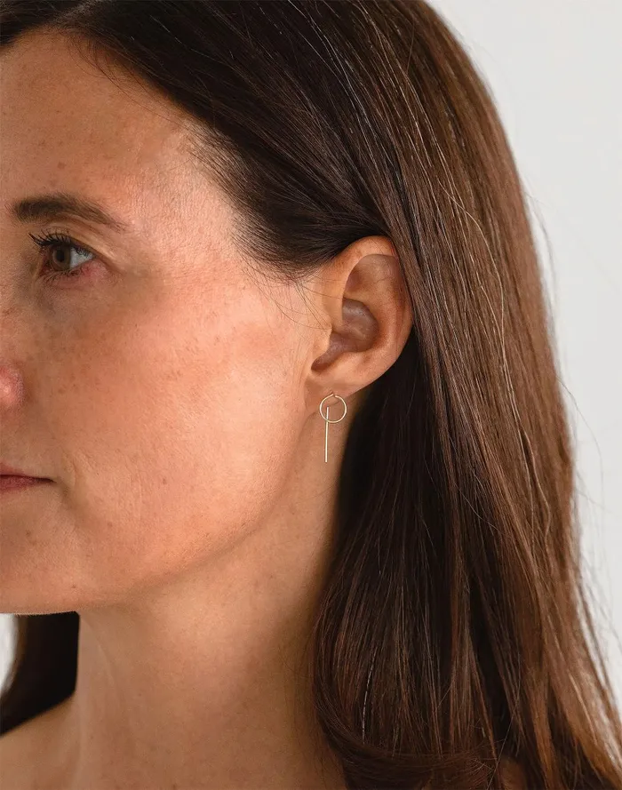 Women Jewelry Madewell Sheena Marshall Jewelry Eloise Threader Earrings