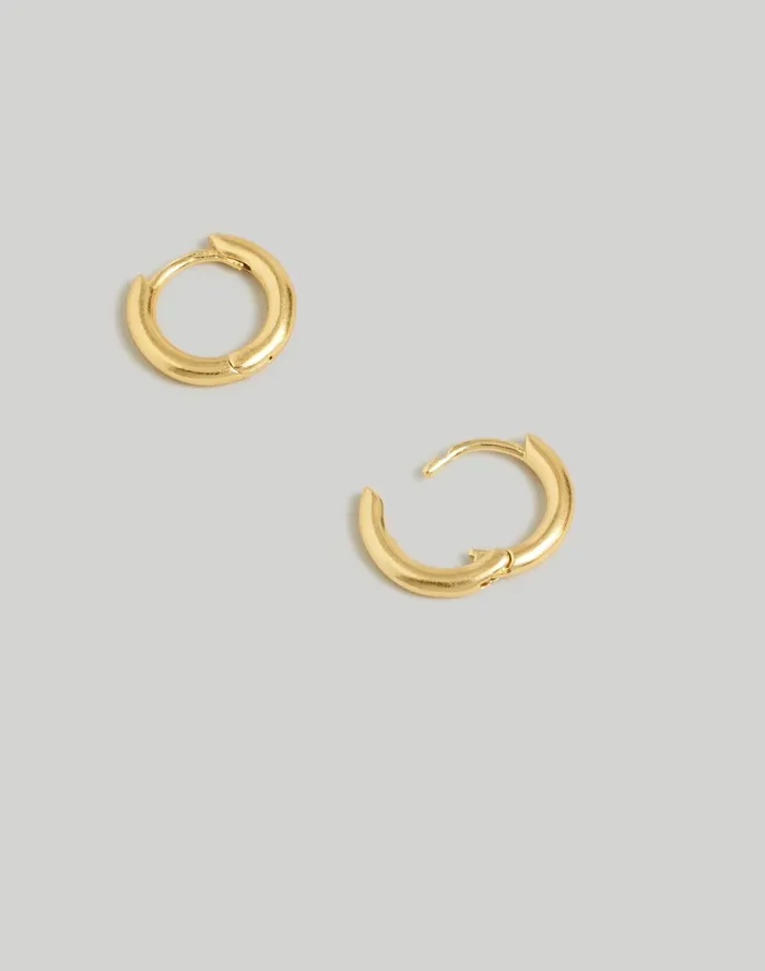 Women Jewelry Madewell Skinny Huggie Hoop Earrings