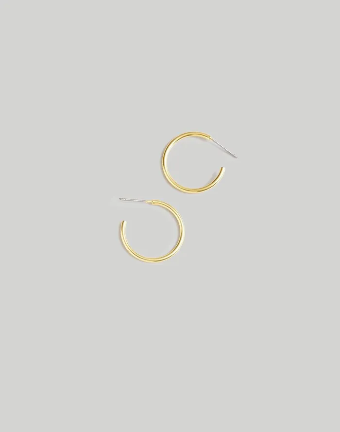 Women Jewelry Madewell Small Hoop Earrings
