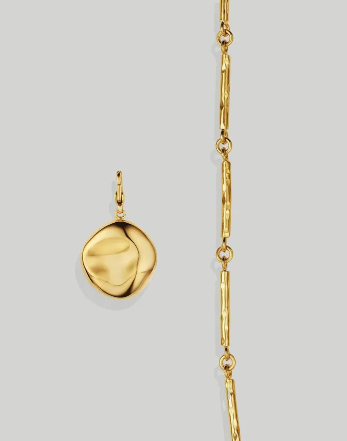 Women Jewelry Madewell SOKO Bahari Necklace Charm and Nyundo Chain Necklace Set Women Jewelry Madewell SOKO Bahari Necklace Charm and Nyundo Chain Necklace Set