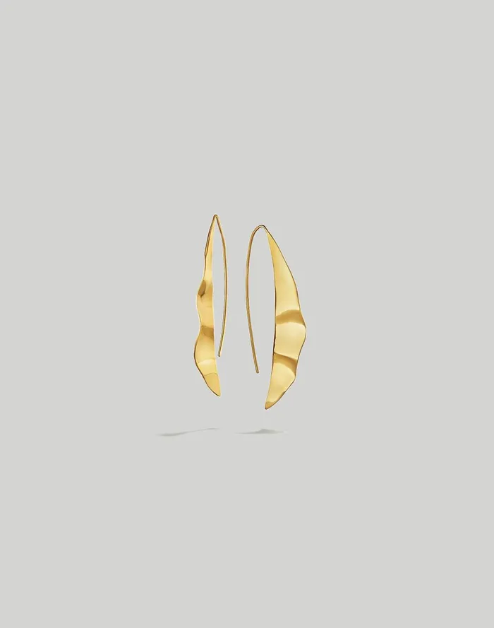 Women Jewelry Madewell SOKO Bidu Wave Threader Earrings