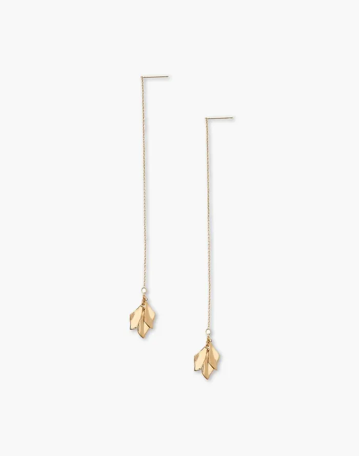 Women Jewelry Madewell SOKO Delicate Bidu Chain Threader Earrings